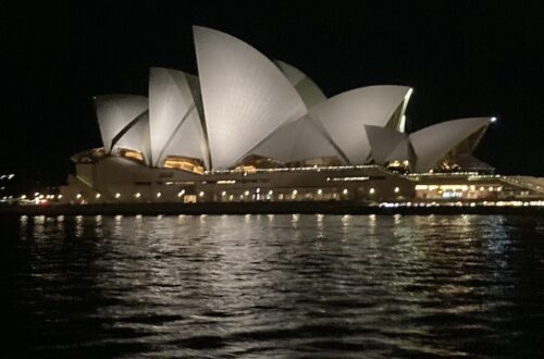 Sydney Opera House at night